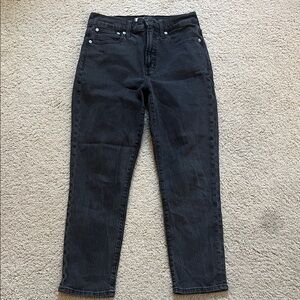 Madewell Women's Perfect Vintage Black Jeans